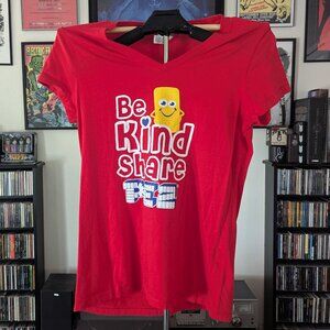PEZ Be Kind Share T-Shirt Size XL ~ Cool Candy Pop Culture